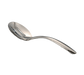 Bon Chef 9464HF 9 3/4" Serving Spoon - Slotted, Hammer Finish, 18/8 Stainless-cityfoodequipment.com