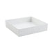 Bon Chef 9324WHITE 11 1/4" Cold Wave Underliner - White-cityfoodequipment.com