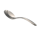 Bon Chef 9463HF 9 3/4" Serving Spoon - Solid, Hammer Finish, 18/8 Stainless-cityfoodequipment.com