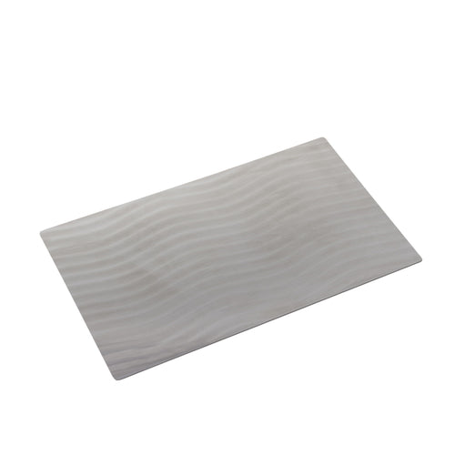 Bon Chef 96605 21 1/2" Full Size Tile Tray, Swirl Design, Stainless-cityfoodequipment.com