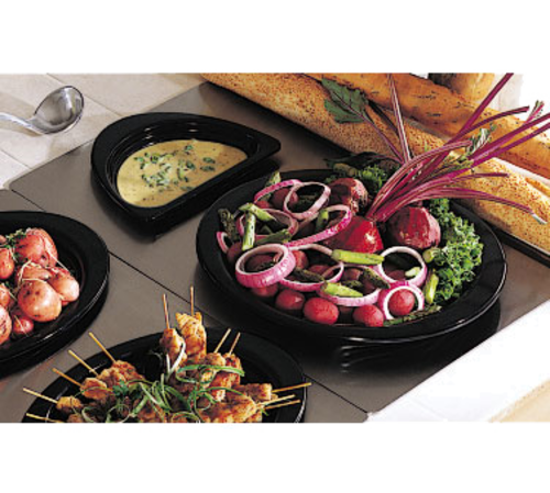 Bon Chef 966045 Full Size Tile Tray W/ Cutouts For (1) 5260 & (1) 5202, Stainless-cityfoodequipment.com