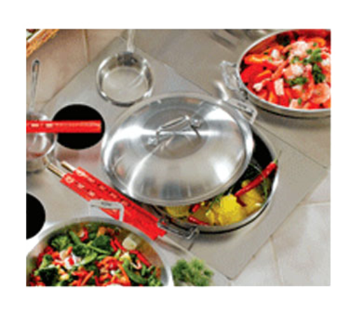 Bon Chef 966050 Custom Cut Tile Tray W/ Cutout For (1) 60001 & (2) 60009, Stainless-cityfoodequipment.com