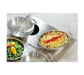 Bon Chef 966052 Custom Cut Tile Tray W/ Cutouts For (1) 60002 & (1) 60005, Stainless-cityfoodequipment.com