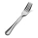 Bon Chef S1005 7 3/5" Dinner Fork With 18/10 Stainless Grade, Sombrero Pattern-cityfoodequipment.com