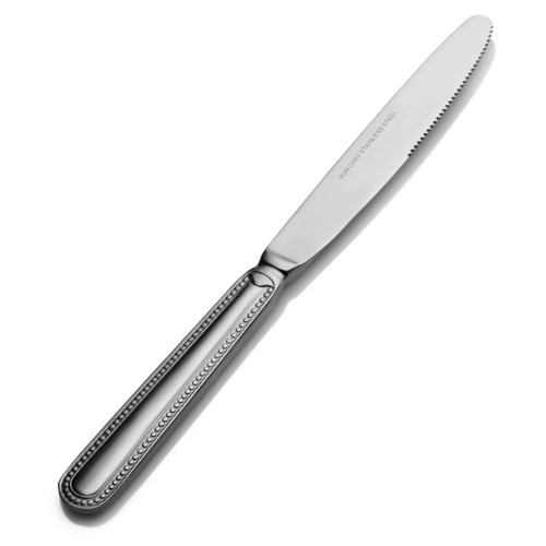 Bon Chef S1011 Dinner Knife, Solid Handle, 18/10 Stainless Steel, Sombrero-cityfoodequipment.com