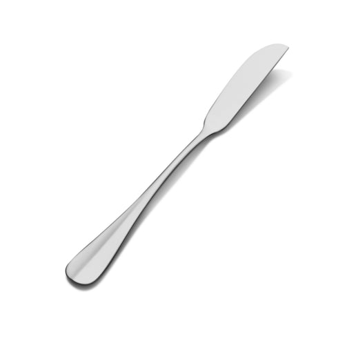 Bon Chef S1113 Butter Spreader, Flat Handle, 18/10 Stainless Steel, Chambers-cityfoodequipment.com