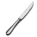 Bon Chef S1115 European Steak Knife, Solid Handle, 18/10 Stainless, Chambers-cityfoodequipment.com