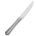 Bon Chef S1215 European Steak Knife W/ Solid Handle, Reflections, 13/0 Stainless-cityfoodequipment.com