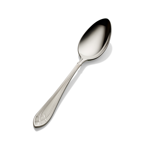 Bon Chef S1403 7 1/2" Dessert Spoon With 18/8 Stainless Grade, Viva Pattern-cityfoodequipment.com
