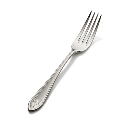 Bon Chef S1405 7 3/4" Dinner Fork With 18/10 Stainless Grade, Viva Pattern-cityfoodequipment.com