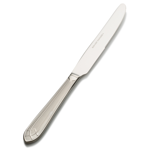 Bon Chef S1412 9 5/6" Dinner Knife With 13/0 Stainless Grade, Viva Pattern-cityfoodequipment.com