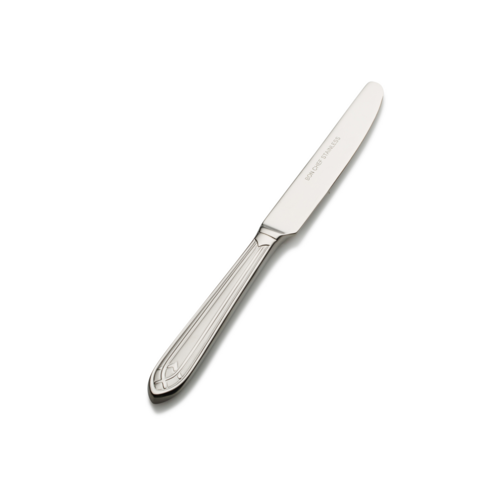 Bon Chef S1417 European Butter Knife W/ Solid Handle, Viva, 18/10 Stainless-cityfoodequipment.com