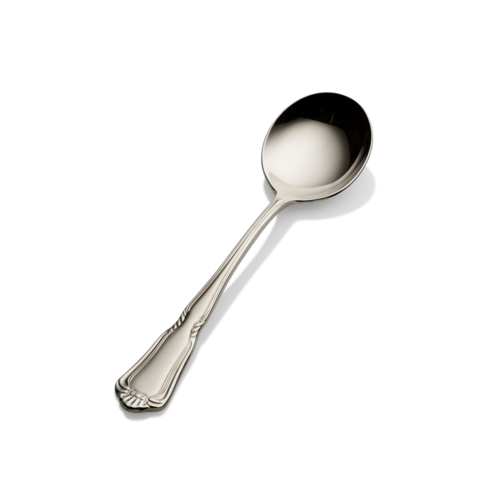 Bon Chef S1501 Bouillon Spoon, Sorento, 18/10 Stainless Steel-cityfoodequipment.com