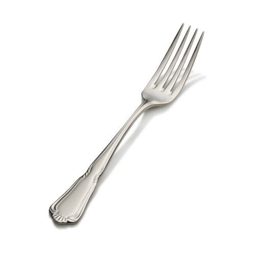 Bon Chef S1505 7 3/4" Dinner Fork With 18/10 Stainless Grade, Sorento Pattern-cityfoodequipment.com