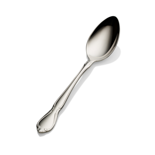 Bon Chef S1803 Soup Dessert Spoon, Queen Anne, 18/10 Stainless Steel-cityfoodequipment.com