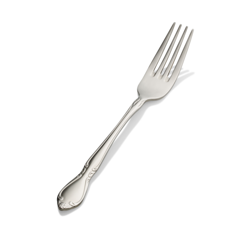Bon Chef S1805 Dinner Fork, Queen Anne, 18/10 Stainless Steel-cityfoodequipment.com