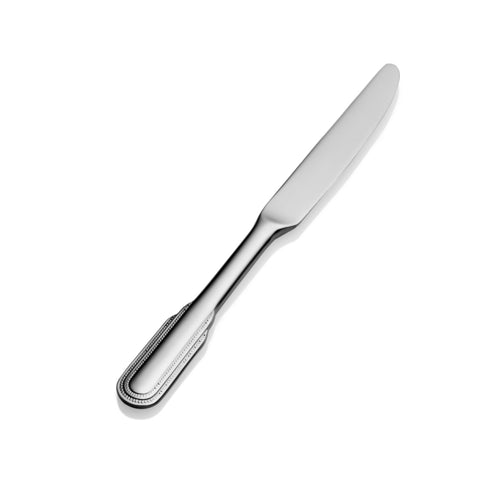 Bon Chef S2417 European Butter Knife W/ Solid Handle, Empire, 18/10 Stainless-cityfoodequipment.com