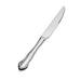 Bon Chef S2512 9 5/6" Dinner Knife With 13/0 Stainless Grade, Elegant Pattern-cityfoodequipment.com