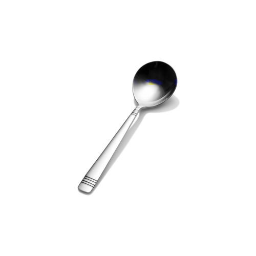 Bon Chef S2601 Bouillon Spoon, Julia, 18/10 Stainless Steel-cityfoodequipment.com