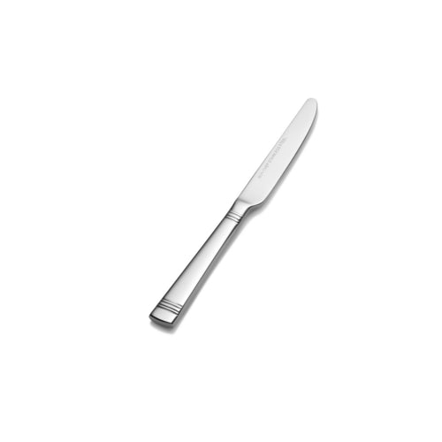 Bon Chef S2617 7" Butter Knife With 13/0 Stainless Grade, Julia Pattern-cityfoodequipment.com