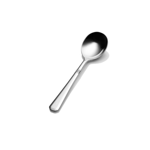 Bon Chef S3401 6.69" Bouillon Spoon With 18/8 Stainless Grade, Cordoba Pattern-cityfoodequipment.com