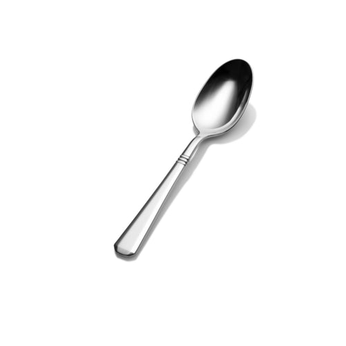 Bon Chef S3403 Soup Dessert Spoon, Cordoba, 18/10 Stainless Steel-cityfoodequipment.com
