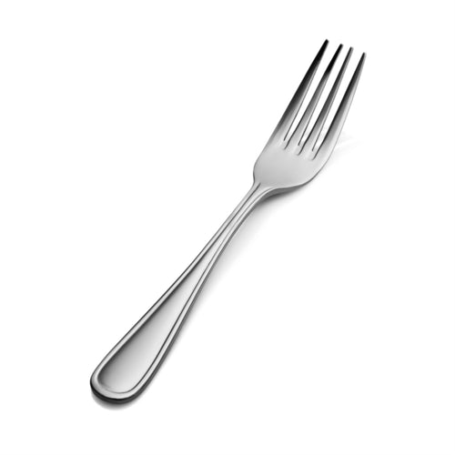 Bon Chef S305 7 1/2" Dinner Fork With 18/10 Stainless Grade, Tuscany Pattern-cityfoodequipment.com