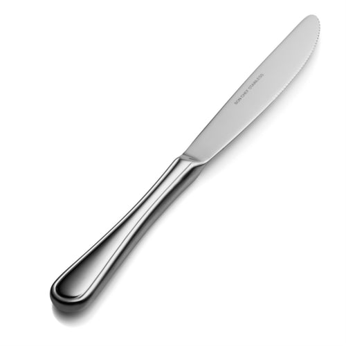 Bon Chef S314 European Dinner Knife W/ Hollow Handle, Tuscany, 18/10 Stainless-cityfoodequipment.com
