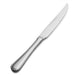 Bon Chef S315 European Steak Knife W/ Solid Handle, Tuscany, 18/10 Stainless-cityfoodequipment.com