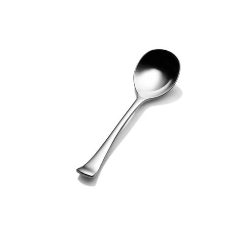 Bon Chef S3201 6 3/8" Bouillon Spoon With 18/8 Stainless Grade, Aspen Pattern-cityfoodequipment.com