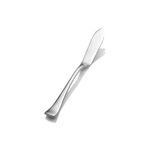 Bon Chef S3210 7 1/8" Butter Knife With 13/0 Stainless Grade, Aspen Pattern-cityfoodequipment.com