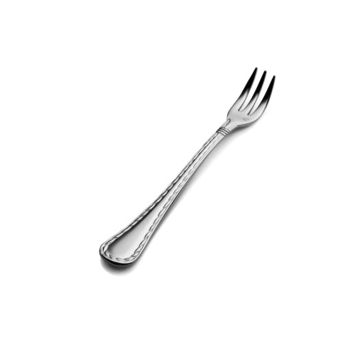 Bon Chef S408 5 2/3" Oyster Fork With 18/10 Stainless Grade, Amore Pattern-cityfoodequipment.com