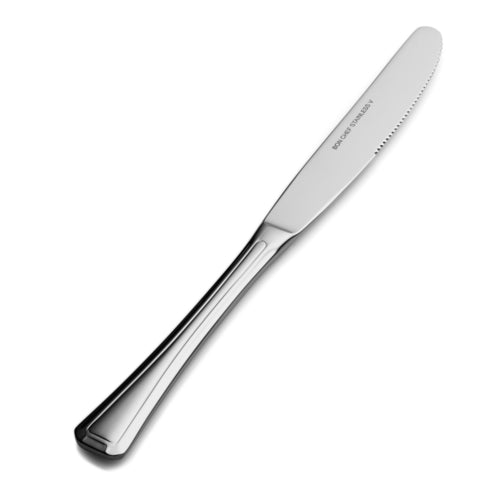 Bon Chef S511 9 1/6" Dinner Knife With 13/0 Stainless Grade, Prism Pattern-cityfoodequipment.com