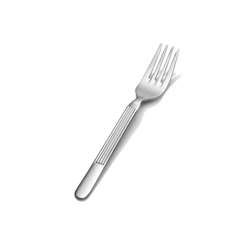 Bon Chef SBS3607 7 2/3" Salad Fork With 18/0 Stainless Grade, Apollo Pattern-cityfoodequipment.com