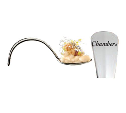 Bon Chef STS1101 5" Bouillon Spoon With 18/8 Stainless Grade, Chambers Pattern-cityfoodequipment.com