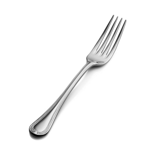 Bon Chef S705 7 1/2" Dinner Fork With 18/10 Stainless Grade, Bolero Pattern-cityfoodequipment.com