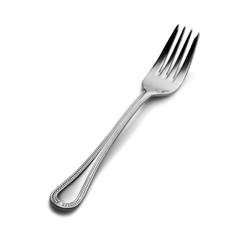Bon Chef S707 5 2/3" Salad Fork With 18/10 Stainless Grade, Bolero Pattern-cityfoodequipment.com