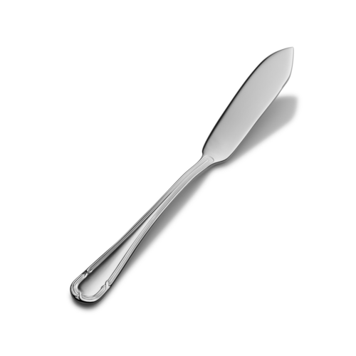 Bon Chef S813 Butter Spreader W/ Flat Handle, Florence, 18/10 Stainless-cityfoodequipment.com