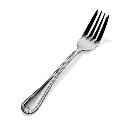 Bon Chef S907 7 1/5" Salad Fork With 18/10 Stainless Grade, Renoir Pattern-cityfoodequipment.com