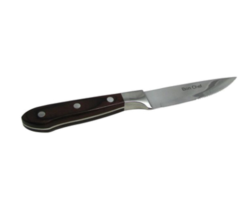 Bon Chef S939 Gaucho Steak Knife W/ Pakka Wood Handle-cityfoodequipment.com