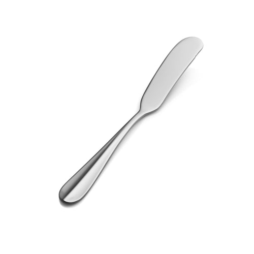 Bon Chef SBS113 6 3/5" Butter Knife With 18/0 Stainless Grade, Monroe Pattern-cityfoodequipment.com