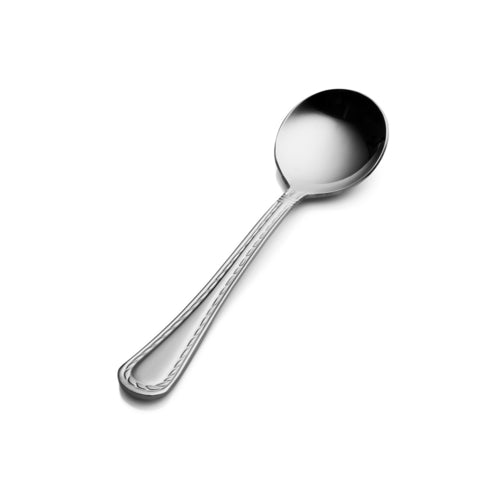 Bon Chef SBS401 Bouillon Spoon, Amore, Stainless Steel-cityfoodequipment.com