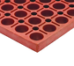 Cactus Mat 4420-RC VIP Duralok Mat - Center, 3' x 5', Red-cityfoodequipment.com