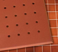 Cactus Mat 5000-R35 VIP Red Cloud Anti Fatigue Mat - 3' x 5', Rubber, Red-cityfoodequipment.com