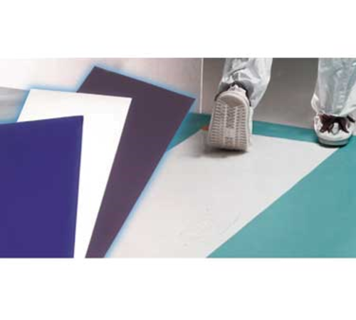 Cactus Mat 5051-2645 Tac-Mat Disposable Dry Mat - 2' x 3 3/4', White-cityfoodequipment.com