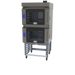 Cadco BLS-4FTR-2H Double Full Size Electric Convection Oven - 7.6kW, 208-240v/1ph-cityfoodequipment.com