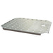 Cadco CDT-2 Half Size False Bottom For Steam Pans, Stainless-cityfoodequipment.com