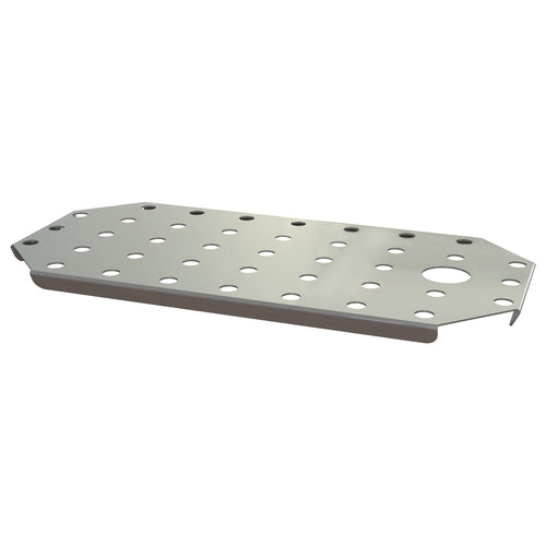 Cadco CDT-3 Third Size False Bottom For Steam Pans, Stainless-cityfoodequipment.com