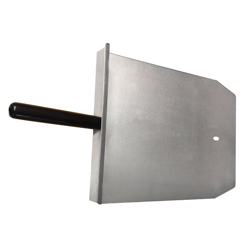 Cadco COS-1 Oven Spatula W/ Vinyl Handle For Varikwik® Ovens, Aluminum-cityfoodequipment.com