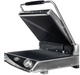 Cadco CPG-BBQ Single Commercial Panini Press W/ Glass Ceramic Grooved Plates, 208-240v-cityfoodequipment.com